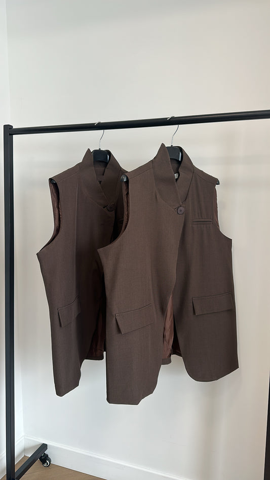 Blazer sans manches structuré ✨