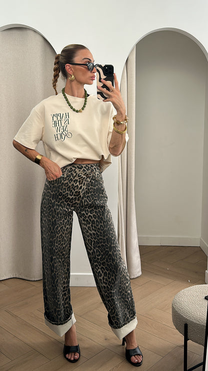 Jean Wide Leg Léo