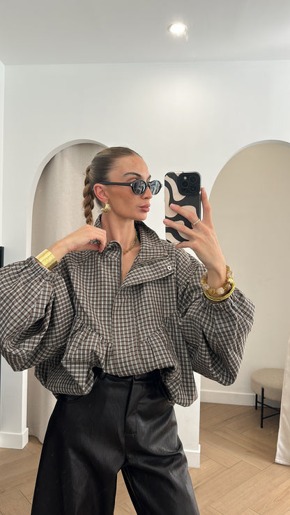 Veste carreaux