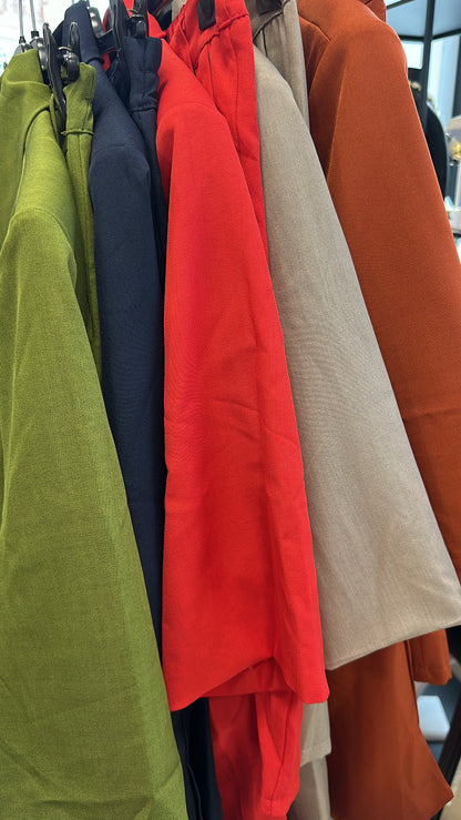 Ensemble blazer bermuda