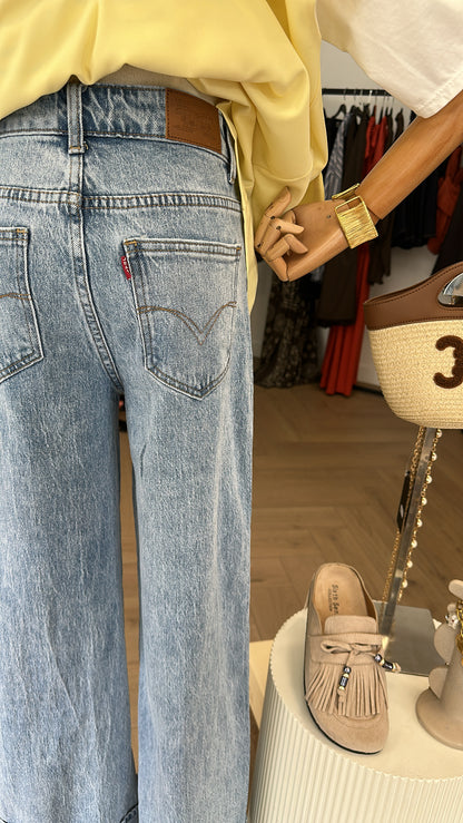 Jean Wide leg revers