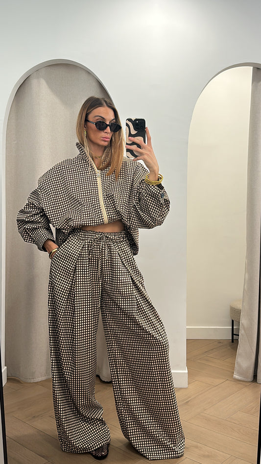 Pantalon carreaux