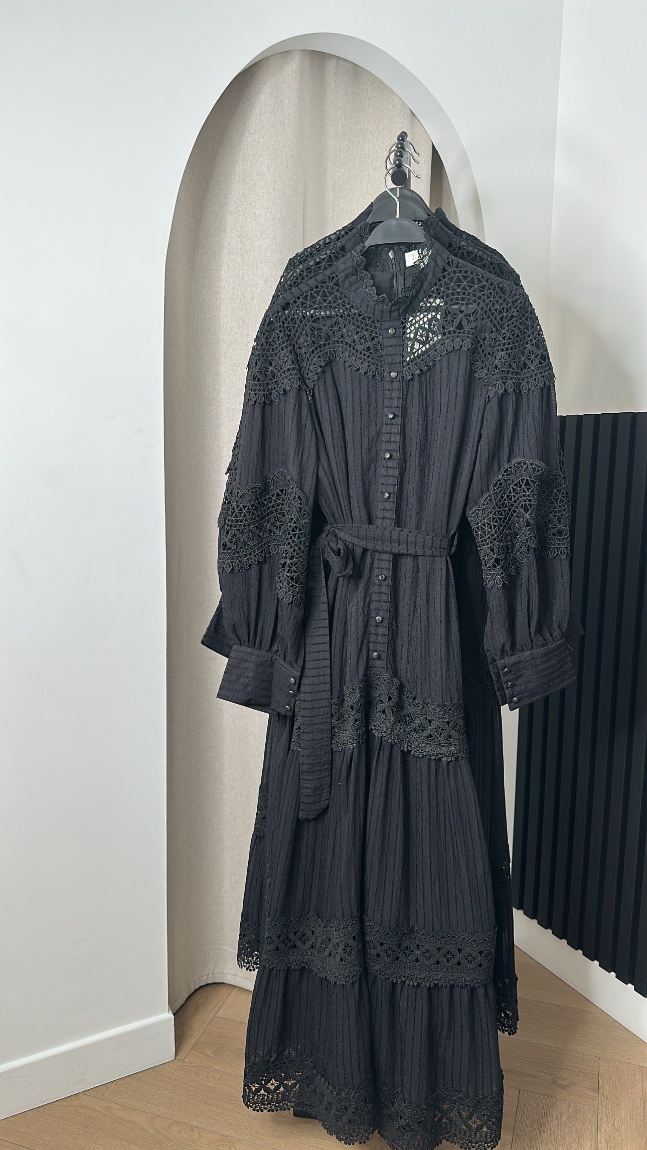 (Robe bohème noire