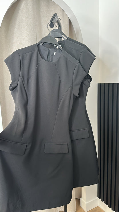 Robe trapèze noir