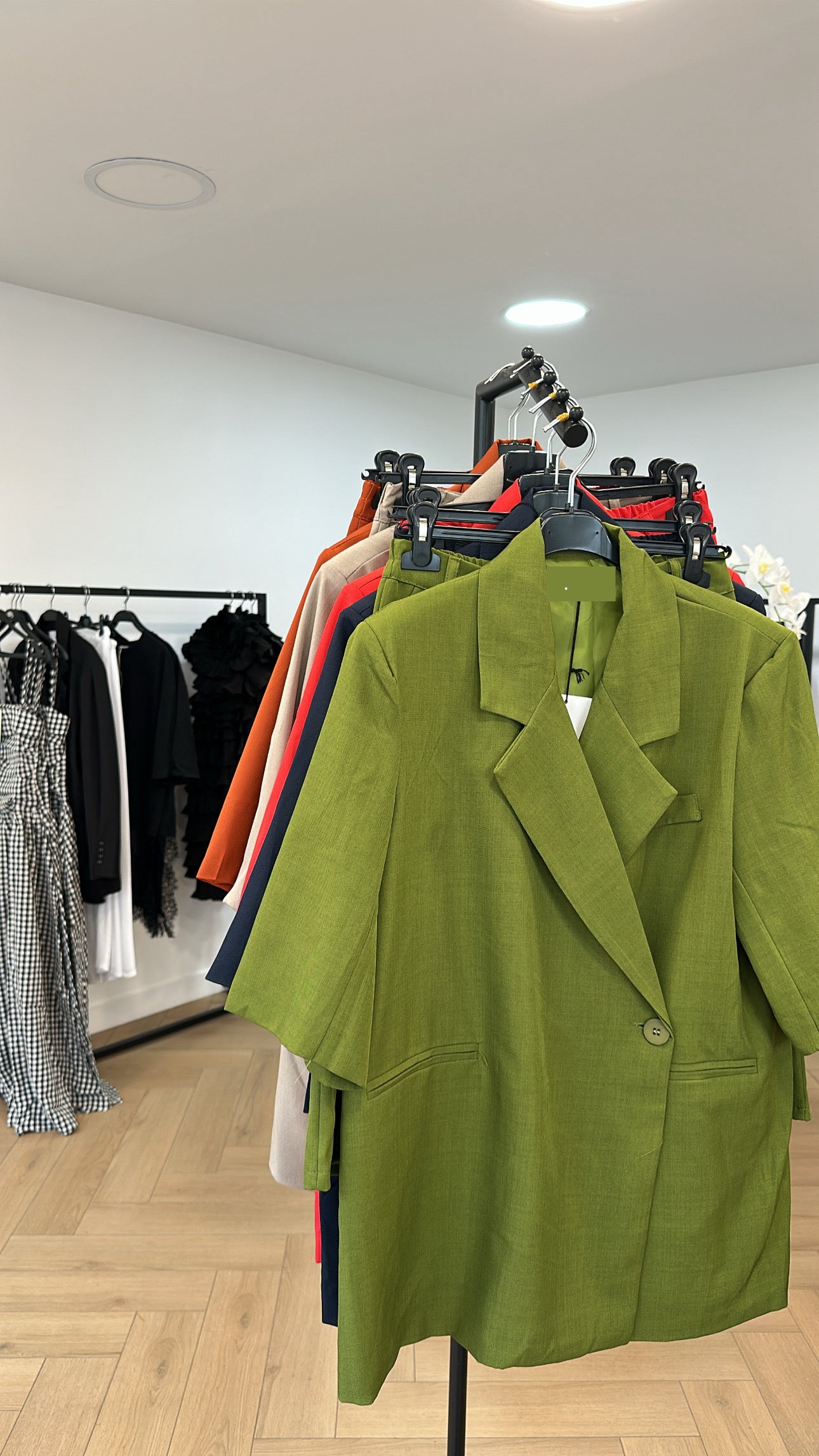 Ensemble blazer bermuda