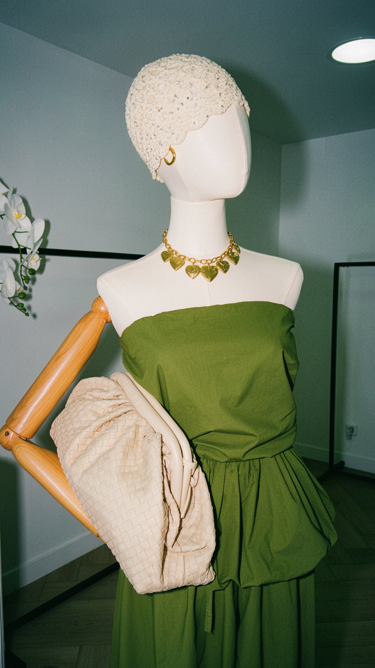 Set de blusa abullonada