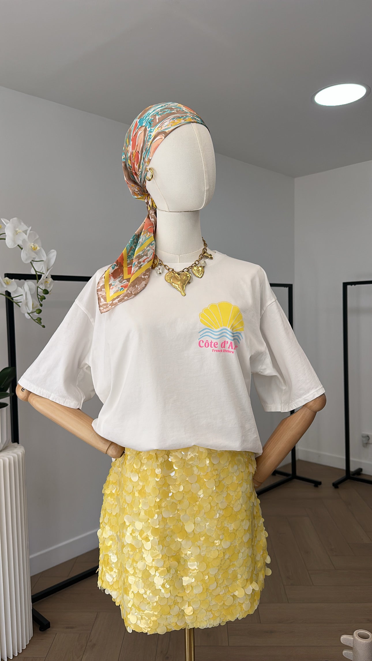 Jupe Sunshine Paillettes