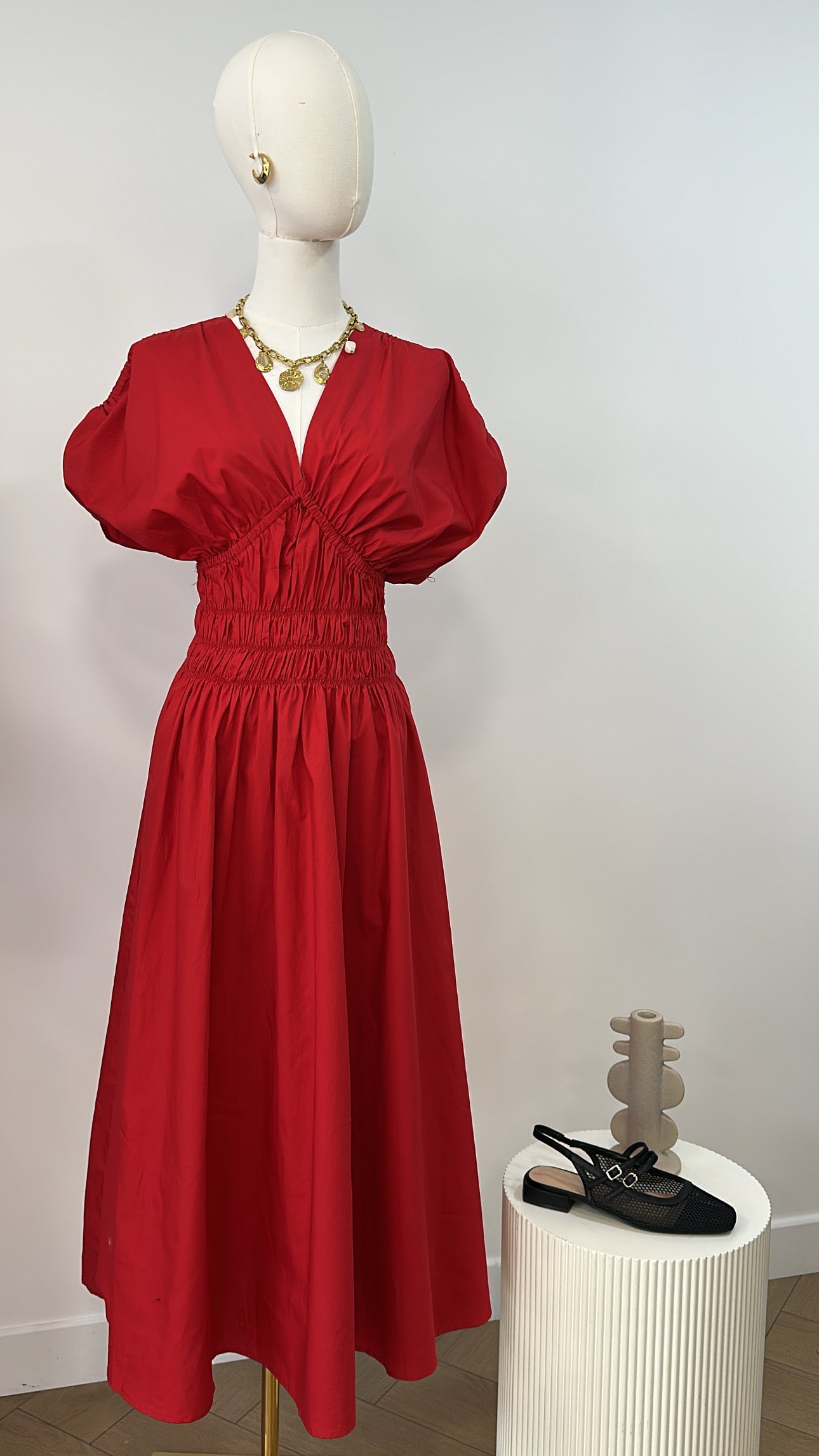 Robe Rouge Élégance