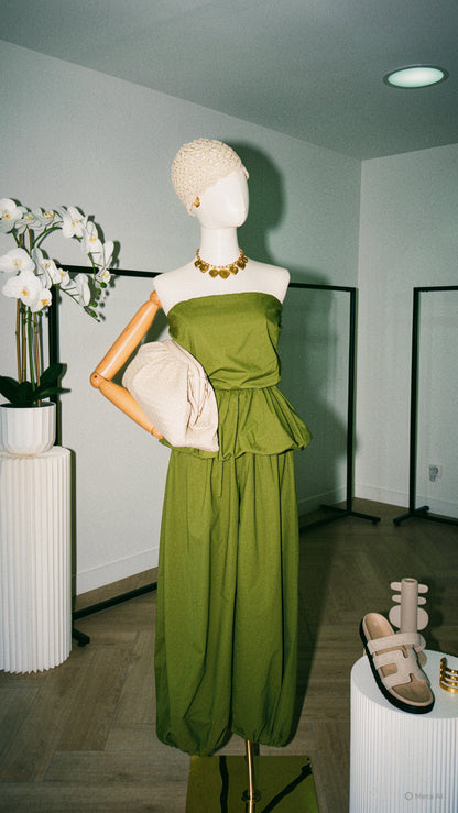 Set de blusa abullonada