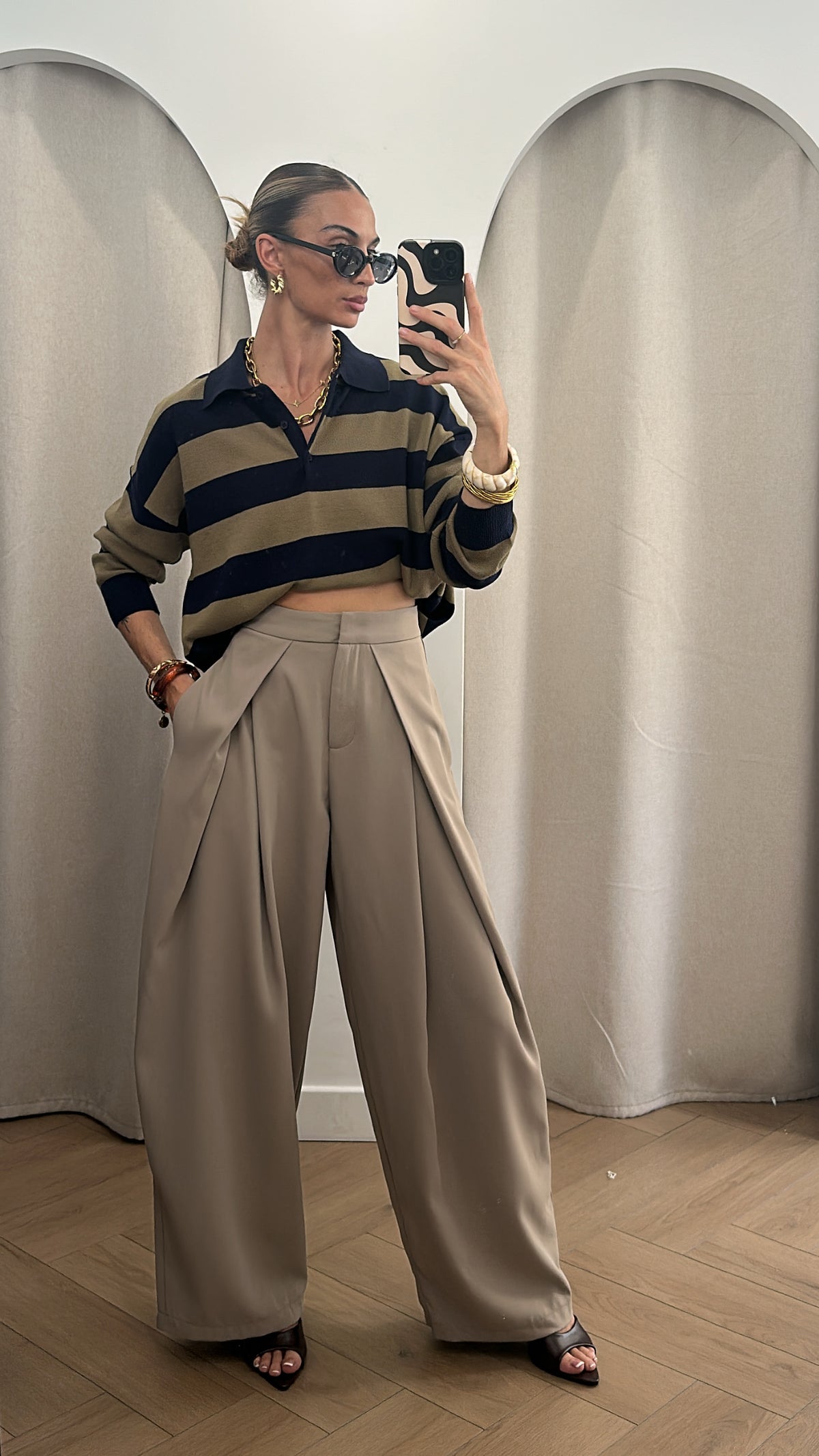 Pull polo rayures