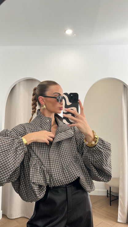Veste carreaux