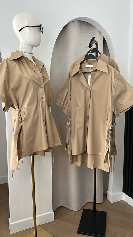 Chemise Camel manche courte