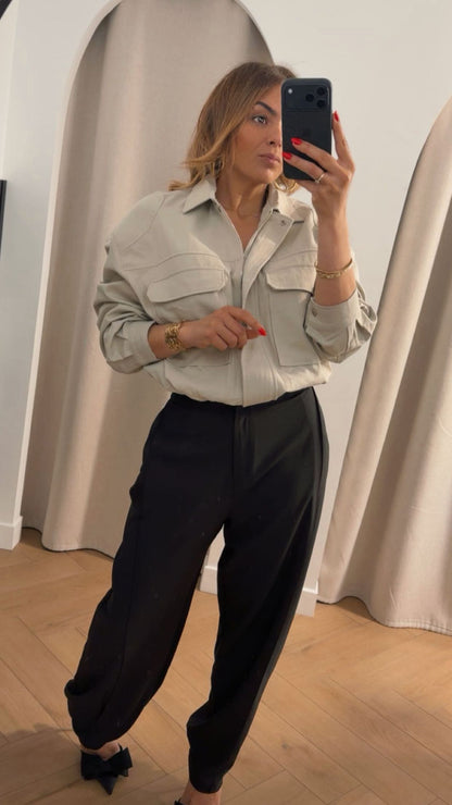 Bombers taupe