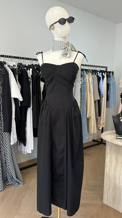 Robe longue noir