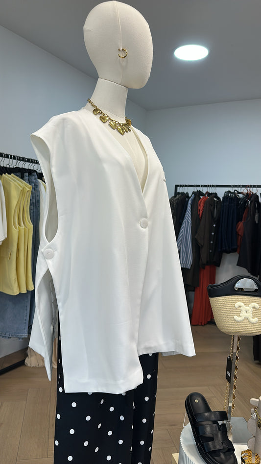 Blazer Sans Manches Élégance