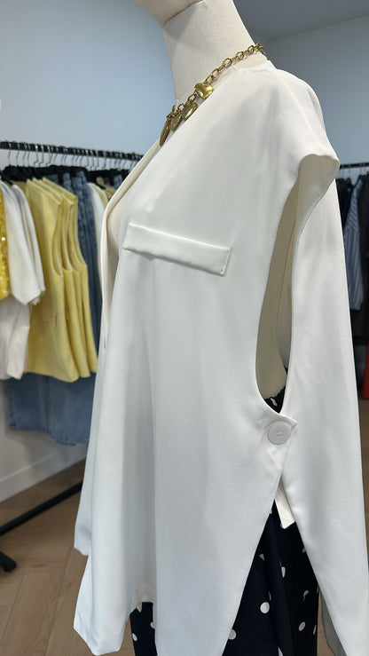 Blazer Sans Manches Élégance
