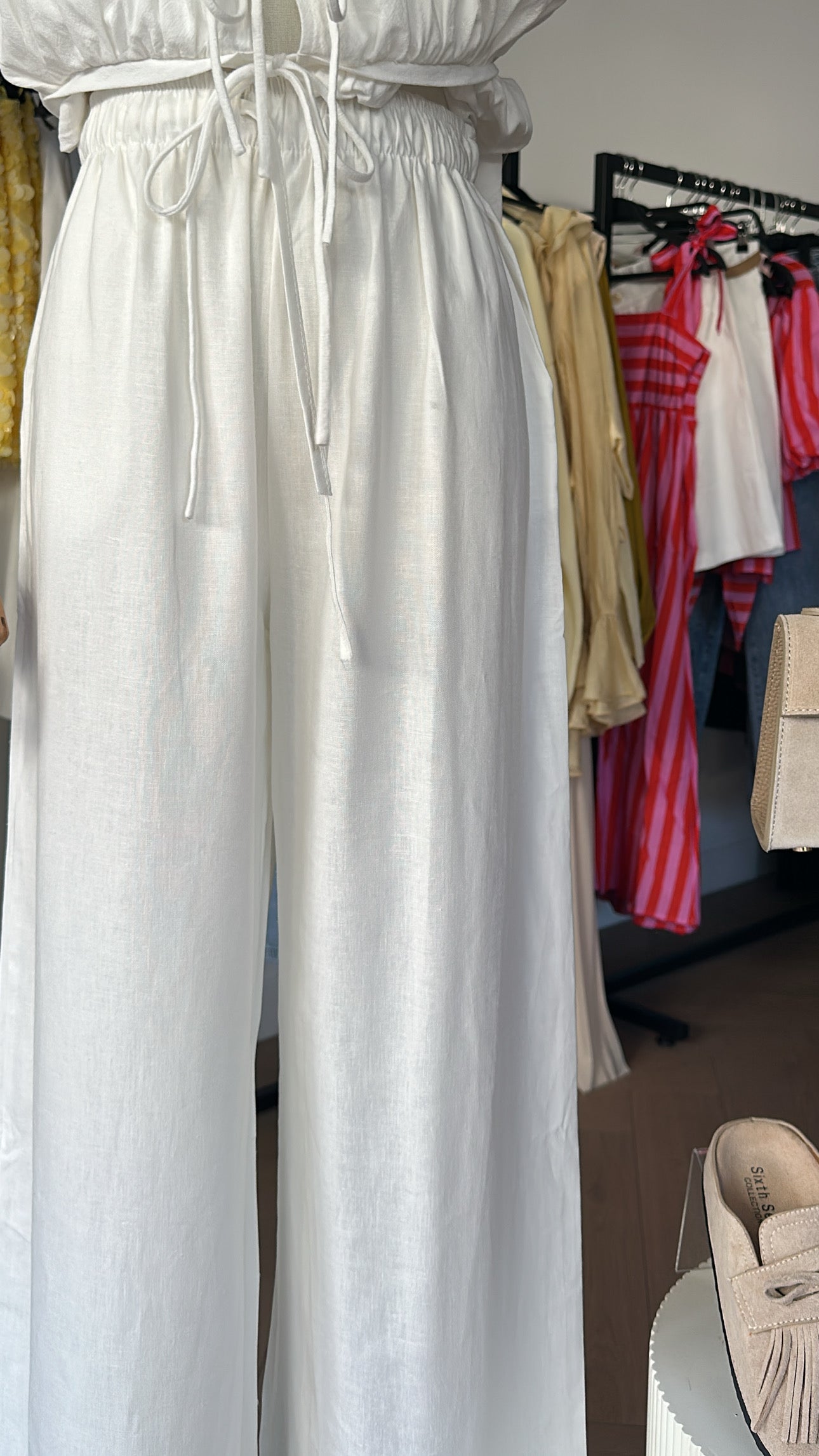 Pantalon lin