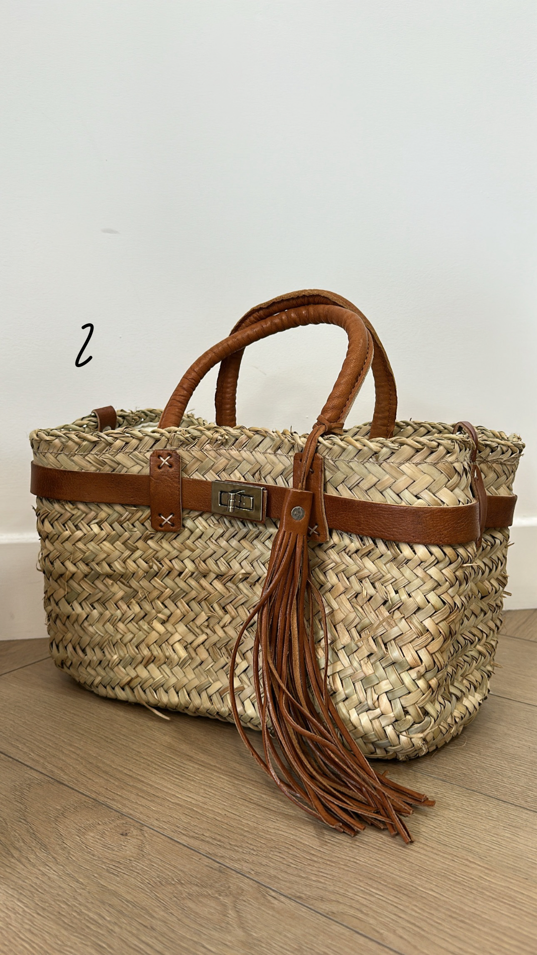 Panier en Osier – Pièce Unique 🤎