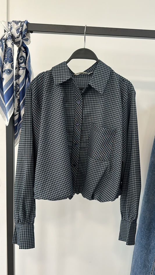 Chemise à carreaux